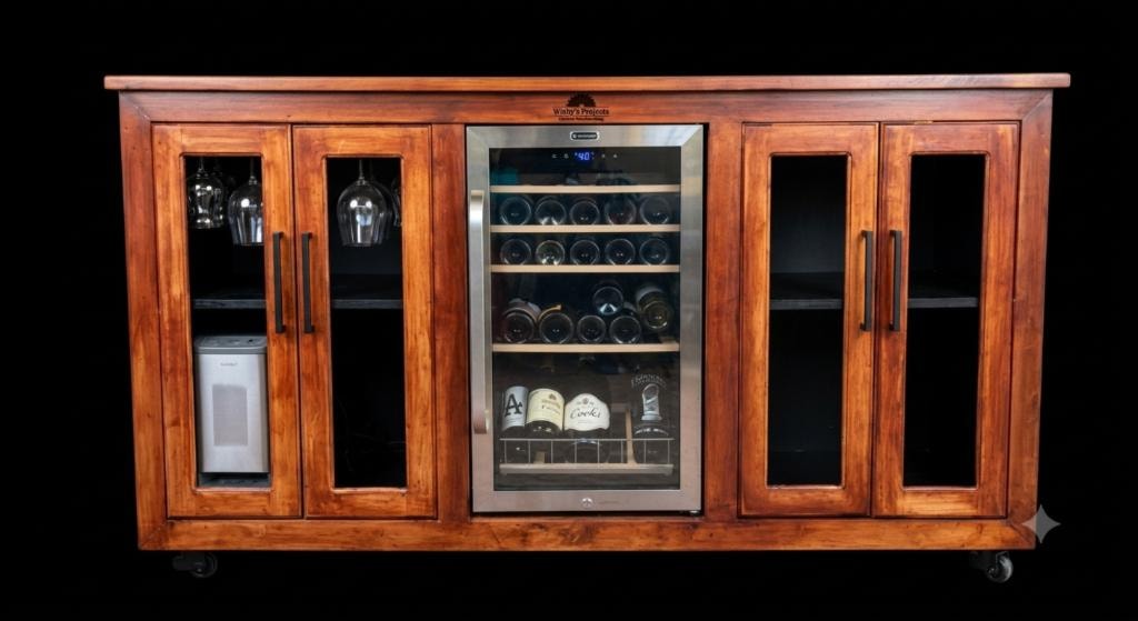 Wine Cabinet with Cooler